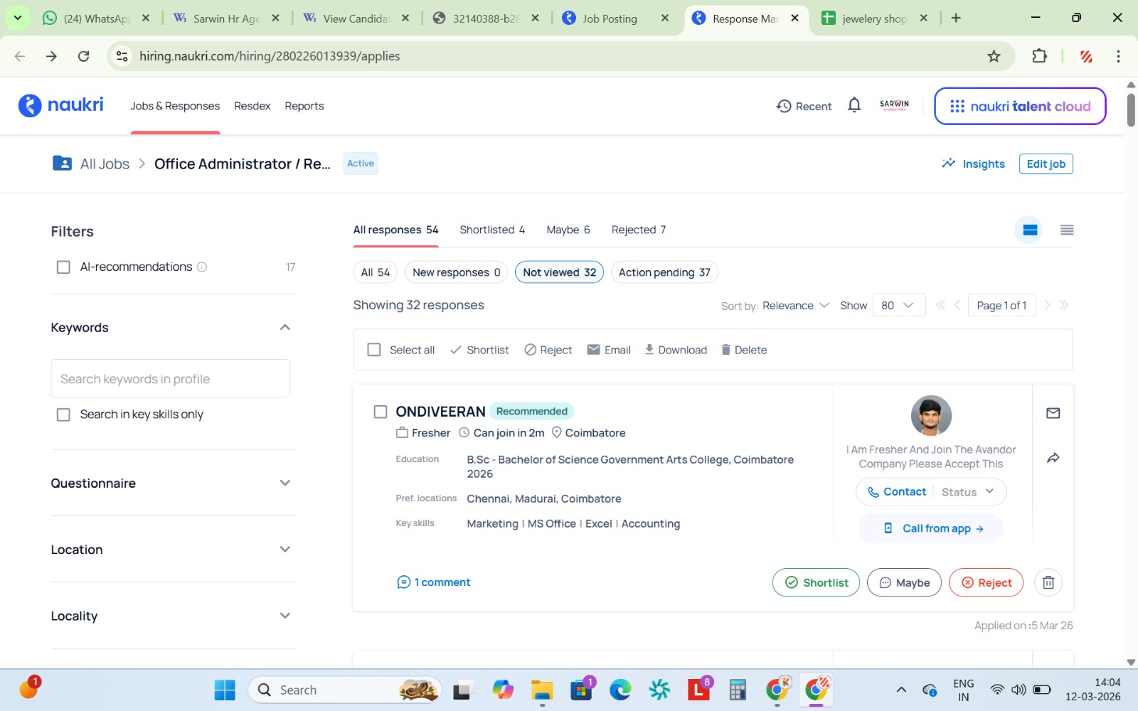 Logitech Wireless Mouse 1